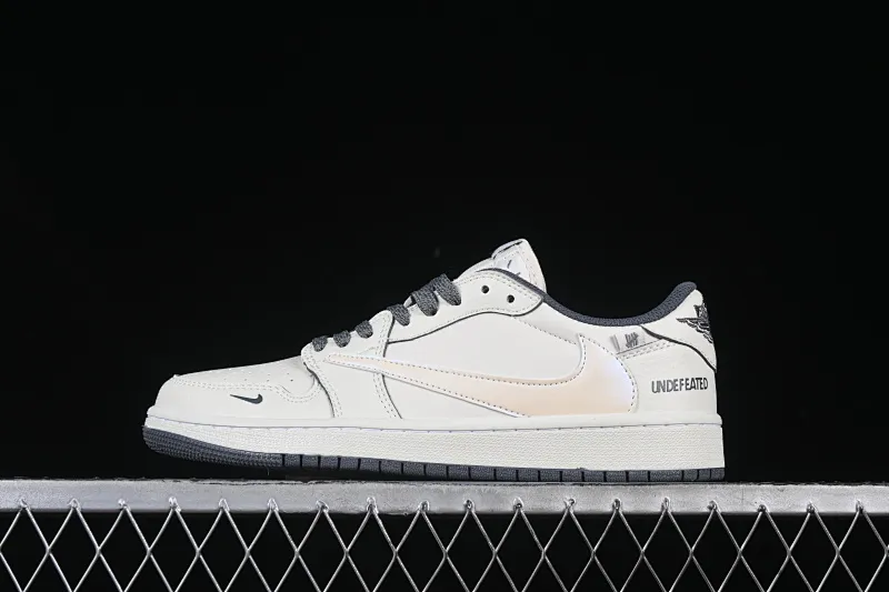 All categories Air Jordan Jordan series basketball shoes Air Jordan 1 Low High-end customized low-top sneakers M version Travis Scott x Fragment Design x Jordan Air Jordan 1 Low OG SP AJ1 UN joint-off-white gray bottom low-top cultural casual sneakers DM7866-018